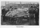 Bread cart arrives at Stalag Luft I - WWII POW camp