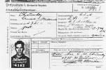 Perk Chumley's POW ID card w/ photo