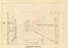 Sketch of a POW room at Stalag Luft I