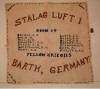 Embroidered Handkerchief from Stalag Luft I POW camp
