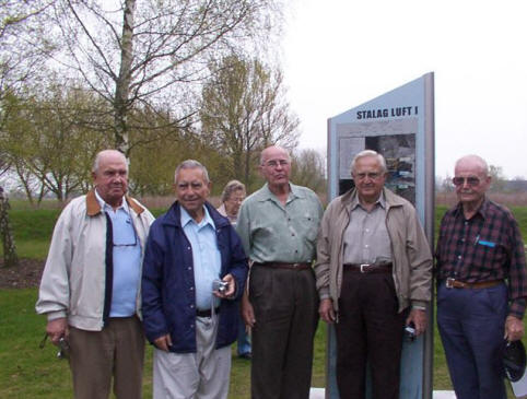 Former POWs at 2005 reunion in Barth, Germany