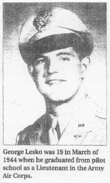 Lt. George Lesko, WWII co-pilot of Ginger
