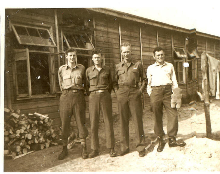 John Rogers, Bud Holland, John Apostulus at Stalag Luft I