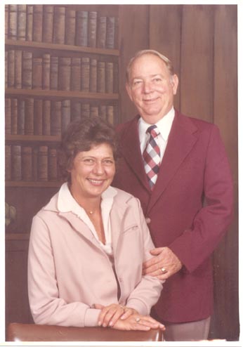 Dick and Peggy Williams of Eufaula, Alabama - 1979