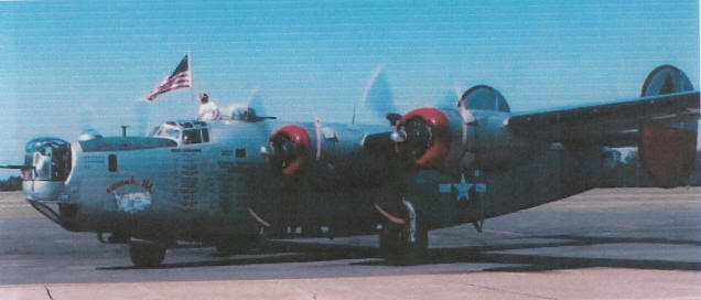 B-24 plane - WWII