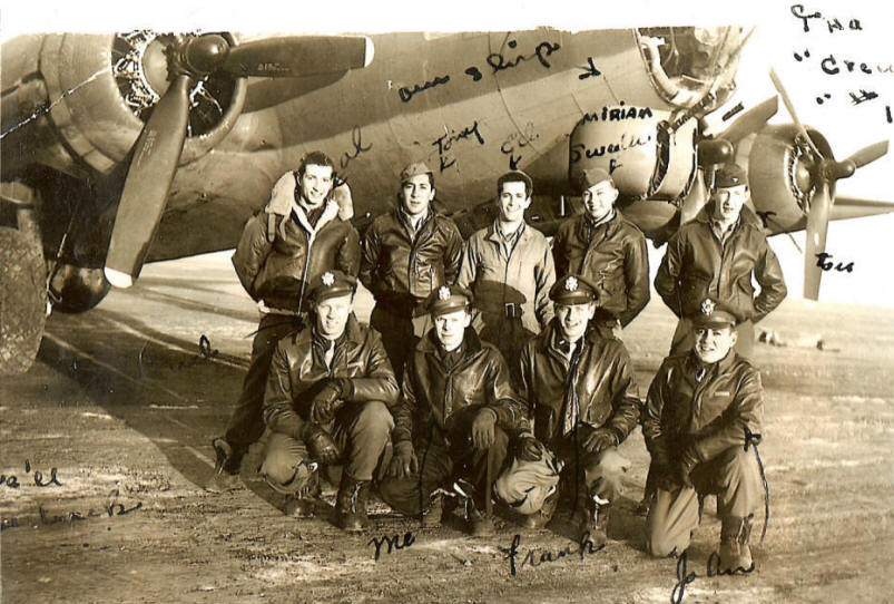 WWII Combat Crew - "Pretty Baby" crew