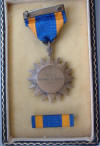 Lt. Roper's Air Medal -  back 
