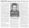 Newpaper article on Bob Swift - # 2 - Stalag Luft I prisoner of war