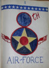 8th Air Force drawing in POW war log